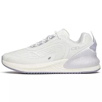 Кроссовки Anta C37+ Running Series с нескользящей подошвой и износостойкостью для женщин, белые, серые, фиолетовые, 922045537-8 36