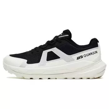 Кроссовки Anta Champion All-Weather Series Lightning Lite с нескользящей подошвой, прочные, женские, цвет черный, белый 122325661A-2 37.5