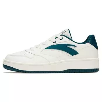 Кроссовки Anta Life Series Zero Feel Slip, устойчивые к скольжению, амортизирующие, прочные, низкие, мужские, кроссовки, зеленые, белые 912318060-3 41