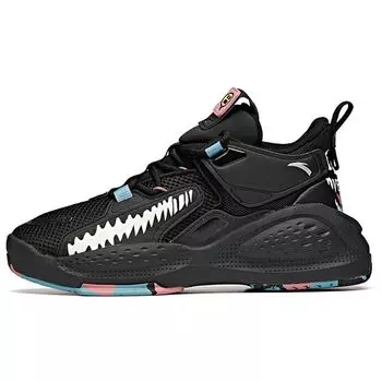 Кроссовки Anta Marvel X Dominance Mid-Top женские кроссовки черные белые 122048080S-10 38
