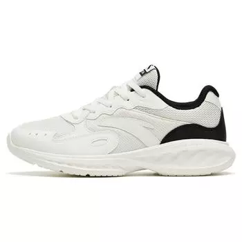 Кроссовки Anta Nebula Soft Sole, удобные, универсальные, нескользящие, износостойкие, с низким верхом, женские, белые, черные 922325571-4 37.5
