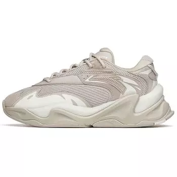 Кроссовки Anta Pulse Lifestyle Series Trendy Casual Non-Slip Wear-Stick Dad Shoes Women Gray White 112148833R-3 39