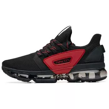 Кроссовки Anta Seeed Full-Length Air Cushion Low-Top для бега, мужские, черные, красные, 91935503-3 39