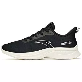 Кроссовки Anta Shock Absorbing Non-Slip Low-Top для бега, мужские кроссовки, черные, белые 112235570S-6 43