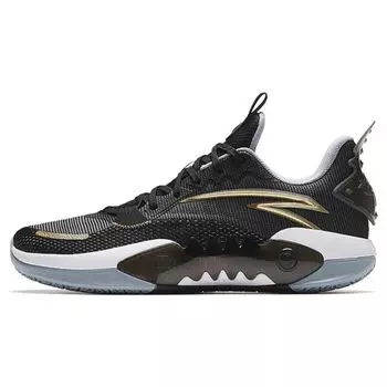 Кроссовки Anta Shock Wave 5 Team Черные Золотые мужские 112331611-6 42.5