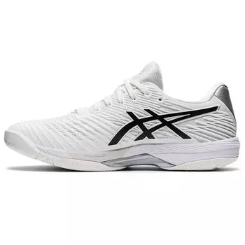 Кроссовки ASICS Solution Speed FF 2 белые черные мужские 1041A182-100 44