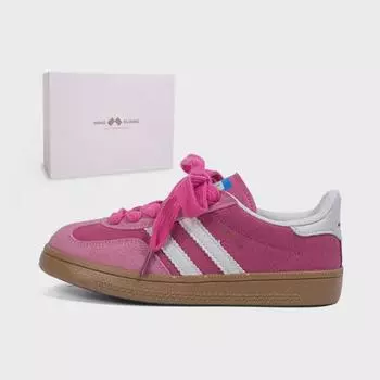 Кроссовки Bailu 2025 в стиле ретро в стиле колледжа — милые немецкие кроссовки для девочек, американская уличная тенденция, универсальная мода 39 светло-синий