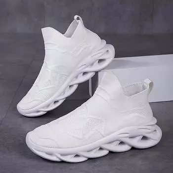 Кроссовки без шнуровки на плоской подошве, женские лоферы, большие размеры, прогулочная обувь на плоской подошве 2413 38