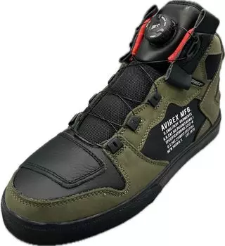 Кроссовки Ботинки DICTATOR Biker Shoes Dial Lock AV2278 см [Avirex] 27.0 оливковый