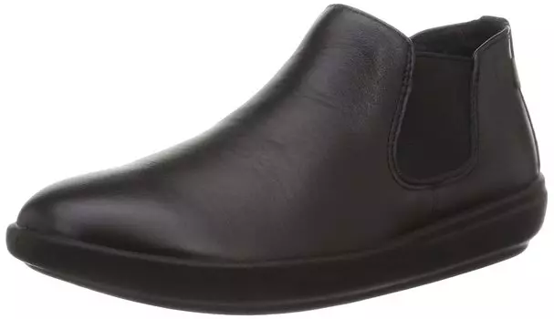 Кроссовки Ботинки из натуральной кожи Easy to Walking 2E ASC 5090 Черный см [Achilles Sorbo] Женские 23,5 чёрный