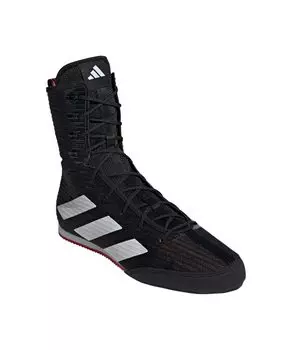 Кроссовки Box HOG 4 Core Ruby cm [Adidas] Мужские черные/Обувь белая/чистая (IH2730) +27,5