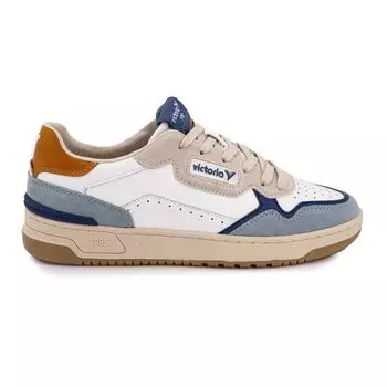 Кроссовки C80 на резиновой подошве и бежевых шнурках Мужской VICTORIA