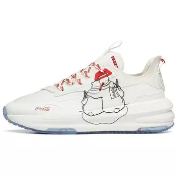Кроссовки Coca-Cola X Anta C37 Series Low-Top женские кроссовки белые красные 922128081-9 36.5