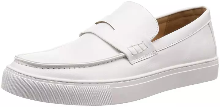 Кроссовки Coin Loafer белые см 3E [Dedes] 6330-I мужские 27.0 белый