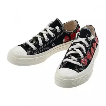 Кроссовки Comme Des Garcons Universal Converse Chuck Taylor Low Top P1k126 Black US7(250255)