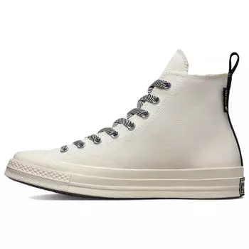 Кроссовки Converse Chuck 70 Counter Climate GORE-TEX High Egret черные унисекс кремовые A01386C