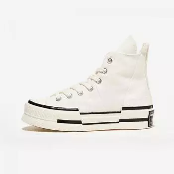 Converse Chuck 70 Plus High Egret Black Egret 220