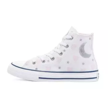 Кроссовки Converse Chuck Taylor All Star High GS My Wish Kids Белый Розовый Серебристый 671094C 33.5