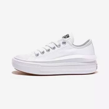 Кроссовки Converse Chuck Taylor All-Star Move White 570257C на плоской подошве 220