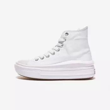 Кроссовки Converse Chuck Taylor All-Star Move White High 568498C на плоской подошве 220