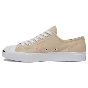 Кроссовки Converse Jack Purcell Low Oat Milk унисекс Кремово-белые черные A11569C 38