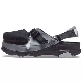 Кроссовки Crocs BEAMS x Classic All-Terrain Outdoor Clog Серо-Черные унисекс 207447-001 45-46