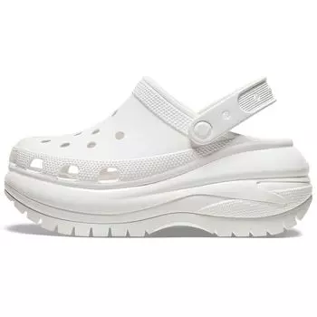 Кроссовки Crocs Classic Mega Crush Clog Белые женские 207988-100 38-39