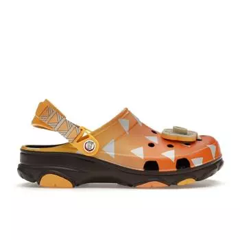 Кроссовки Crocs Demon Slayer x All-Terrain Clog Zenitsu Unisex Orange Brown 209318-206 41-42