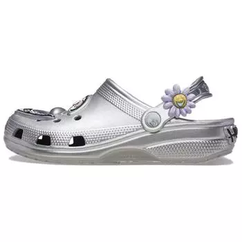 Кроссовки Crocs Kenny Scharf x Classic Clog Silver Unisex 209487-040 34-35