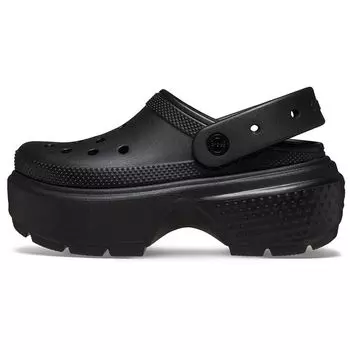 Crocs Stomp Clog Черные Унисекс Кроссовки 209347-001 39-40