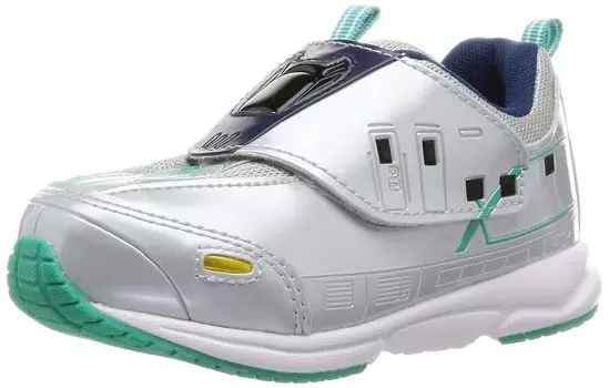 Кроссовки детские Alpha X Silver см [Plarail] 16.0 серебряный