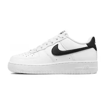 Кроссовки детские Nike Air Force 1 GS белые черные FV5948-101 38