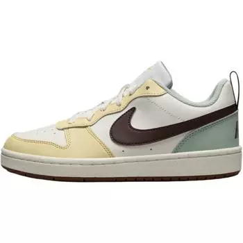 Кроссовки детские Nike Court Borough Low Recraft GS Sail Aqua Brown Cream Aqua-Blue Baroque-Brown HV1804-121 35.5