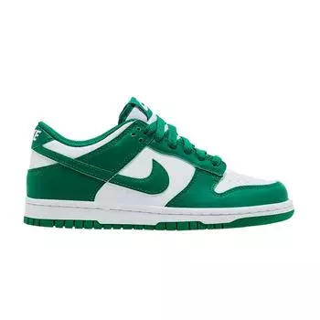 Кроссовки детские Nike Dunk Low GS Malachite зеленые белые FB9109-114 36