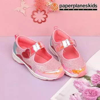 Кроссовки детские Paper Plane для детей мальчиков девочек юниорская обувь Pk7955 Pink/230