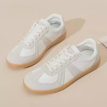 Кроссовки Dexun Unisex White — модная повседневная обувь с низким верхом для женщин, мужской плоский спортивный стиль 39 (Women s)