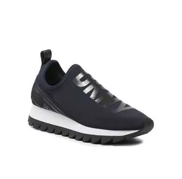 Кроссовки DKNY Sneakersy Abbi K3299730 Granatowy