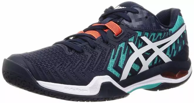 Кроссовки для бадминтона COURT CONTROL FF 2 см [ASICS] женские темно-синие/белые 23,5