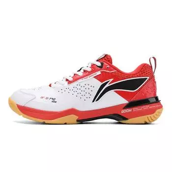 Кроссовки для бадминтона Li Ning Blade Pro с нескользящей подошвой, износостойкие, унисекс, белые, красные, AYAT005-5 36