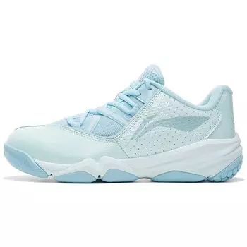 Кроссовки для бадминтона Li Ning Competition Shock Absorbing Non-Slip с низким верхом, женские, синие, AYTP044-12 35