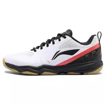 Кроссовки для бадминтона Li Ning CS16 с нескользящей подошвой, износостойкие, унисекс, белые, черные, красные, AYTS057-2 39