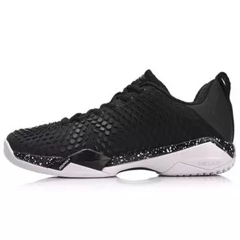 Кроссовки для бадминтона Li Ning Feng Ying Pro 2.0 с амортизацией и отскоком, мужские черные AYAN013-3 40