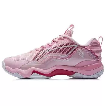 Кроссовки для бадминтона Li Ning Sound Explosion EG3.0 из ткани Professional Shock Absorbing Non-Slip Wear-Stick с низким верхом для женщин, светло-розовые AYZR004-1 37