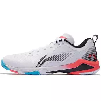 Кроссовки для бадминтона Li Ning Speed SE легкие, прочные, профессиональные, с поддержкой и отскоком, с низким верхом, унисекс, синие, красные, белые, AYZS018-6 37