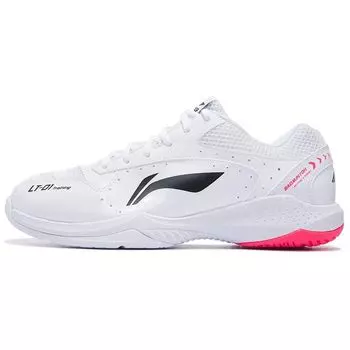 Кроссовки для бадминтона Li Ning Thunder Series, нескользящие, прочные, с низким верхом, унисекс, белые AYTS024-1 43