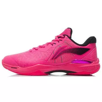 Кроссовки для бадминтона Li Ning Thunder Series с низким верхом, флуоресцентно-розовые, мужские, AYAR037-1 41