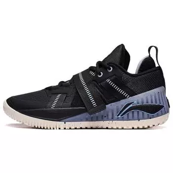 Кроссовки для баскетбола Li Ning Fury Comfortable Versatile Rebound Low-Top, мужские, черные ABFT027-4 45