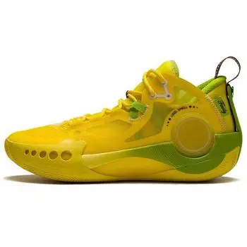 Кроссовки для баскетбола Li Ning Phantom 3 Sports Trend Casual Shock Absorbing Non-Slip Wear-Stick с низким верхом для мужчин Kiwi-Yellow ABPS041-2 43
