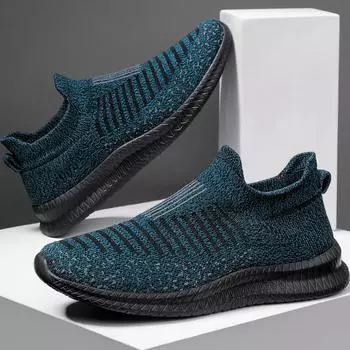 Кроссовки для бега для мужчин, большие размеры, легкие сетчатые дышащие повседневные кроссовки, удобная летняя спортивная обувь для мужчин 38 хаки