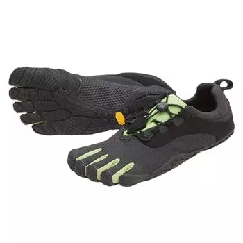 Кроссовки для бега Five Fingers Retro Gym Training Indoor Green RETRO 21W8002 EU40 [Vibram FiveFingers] женские женские V-Run черные/зеленые/черные (24.5см)